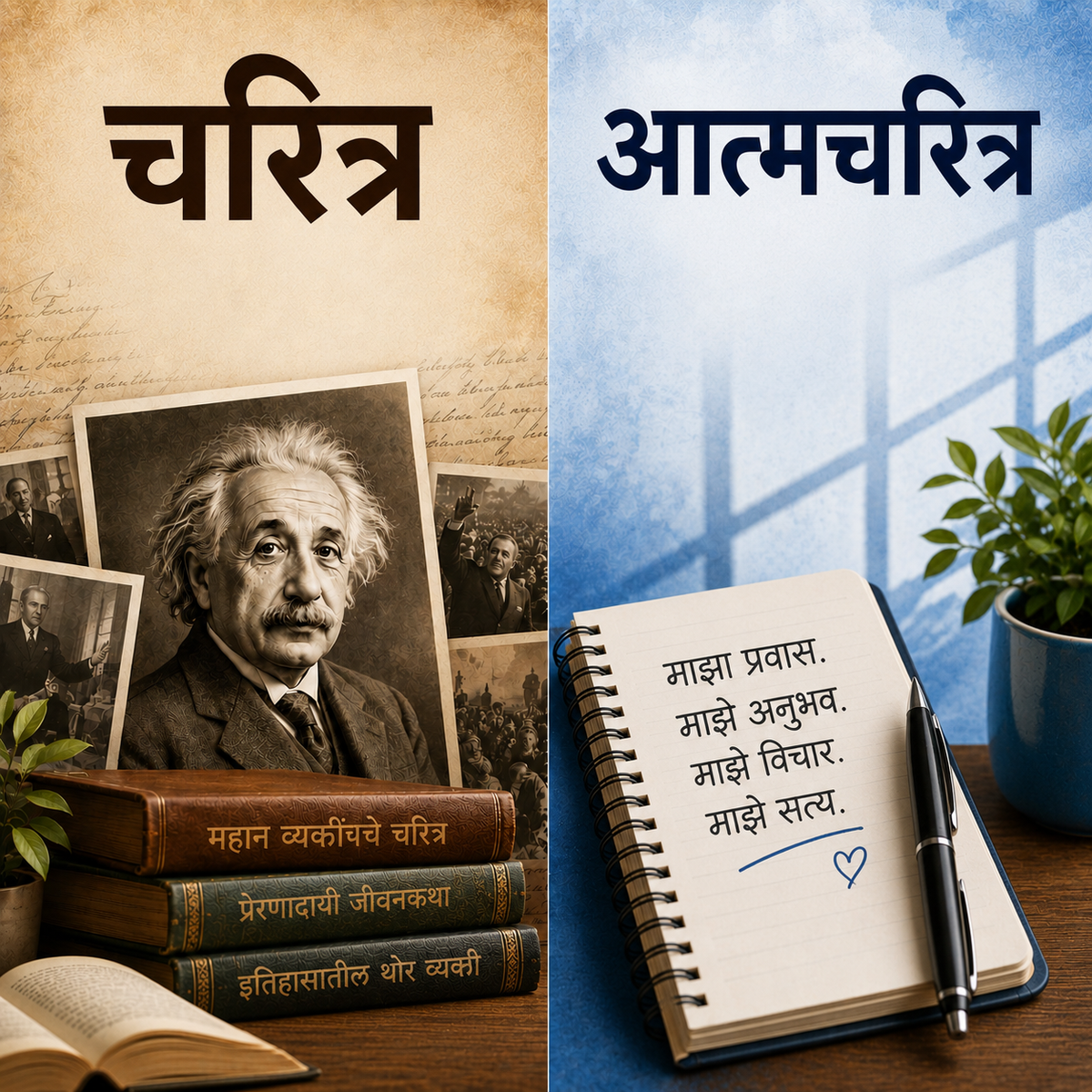 चरित्र-आत्मचरित्र