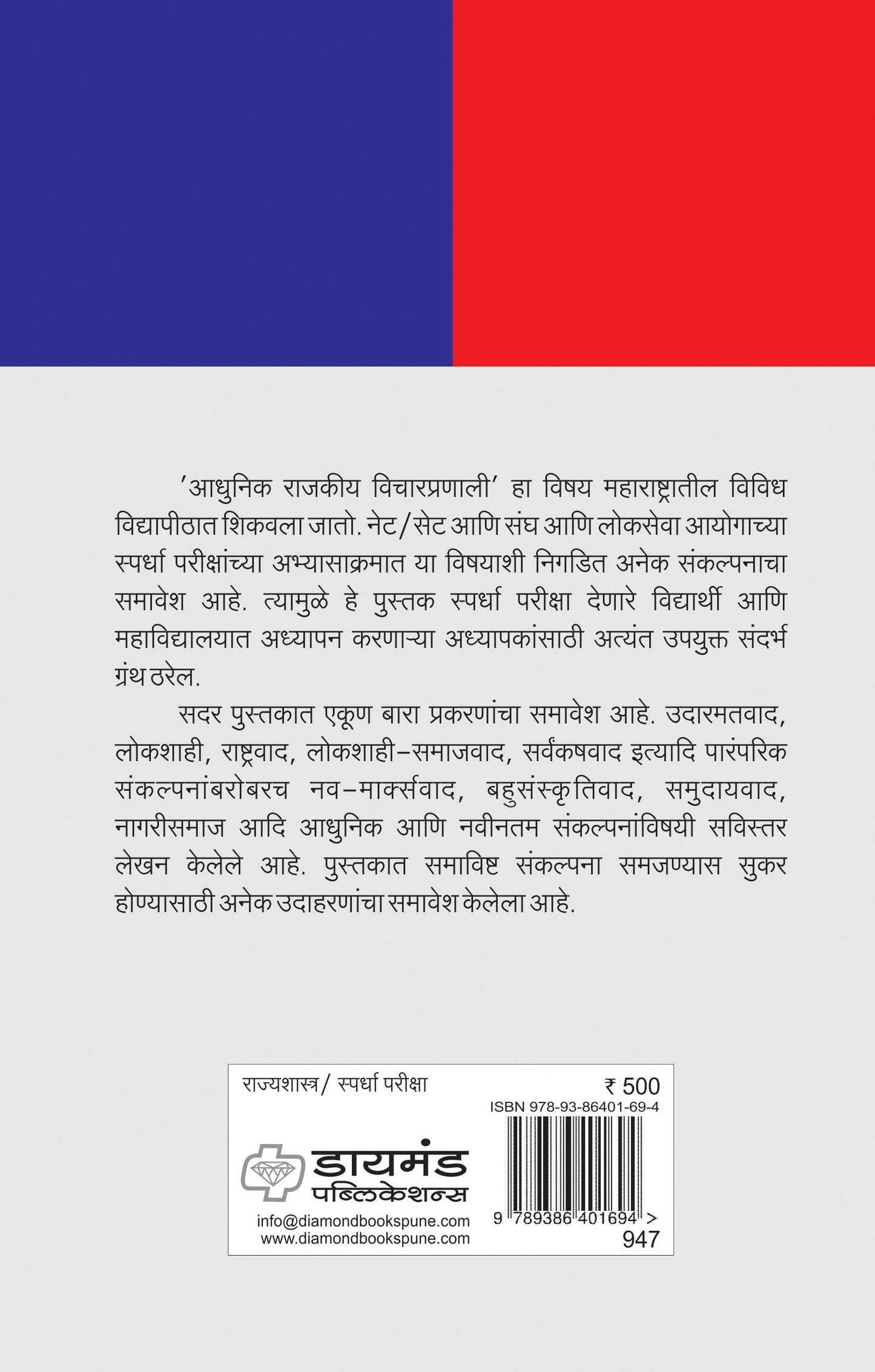 आधुनिक राजकीय विचारप्रणाली